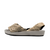 Cosmo Olive Leather Sandal Beige
