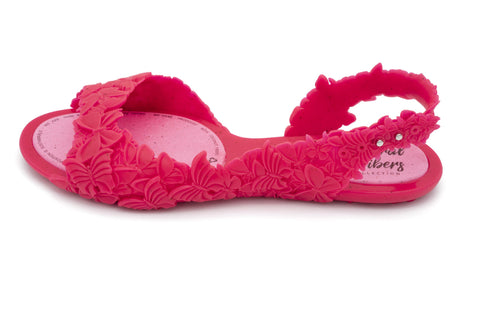 neon pink sandals for women