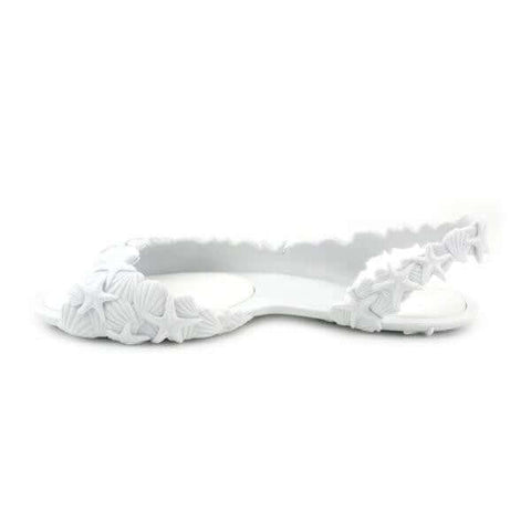 White casual footwear for ladies